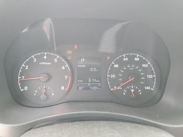 3KPC24A3XKE068405 - 2019 HYUNDAI ACCENT SE WHITE photo 9