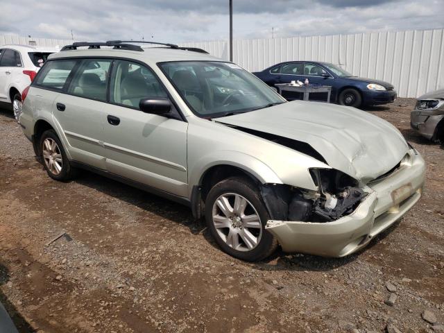 4S4BP61C157309261 - 2005 SUBARU LEGACY OUTBACK 2.5I TAN photo 4