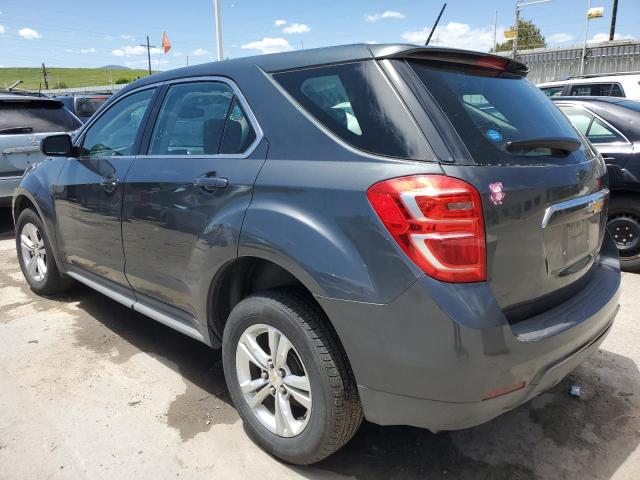 2GNALBEK2H1567478 - 2017 CHEVROLET EQUINOX LS CHARCOAL photo 2