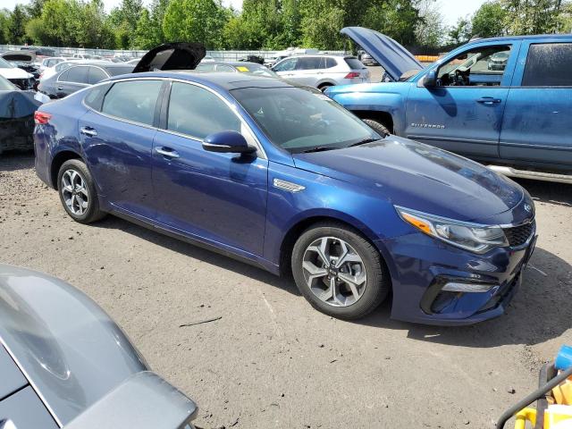 5XXGT4L39KG361487 - 2019 KIA OPTIMA LX BLUE photo 4