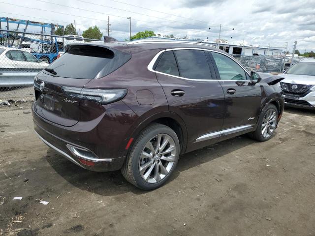 LRBFZSR41ND063818 - 2022 BUICK ENVISION AVENIR MAROON photo 3