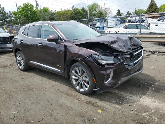 LRBFZSR41ND063818 - 2022 BUICK ENVISION AVENIR MAROON photo 4