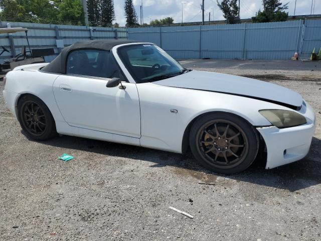 JHMAP11463T000934 - 2003 HONDA S2000 WHITE photo 4