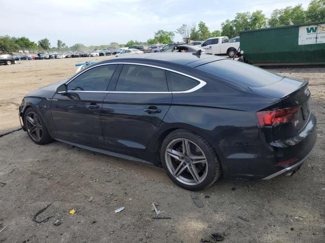 WAUB4CF58KA092521 - 2019 AUDI S5 PREMIUM PLUS შავი ფოტო 2
