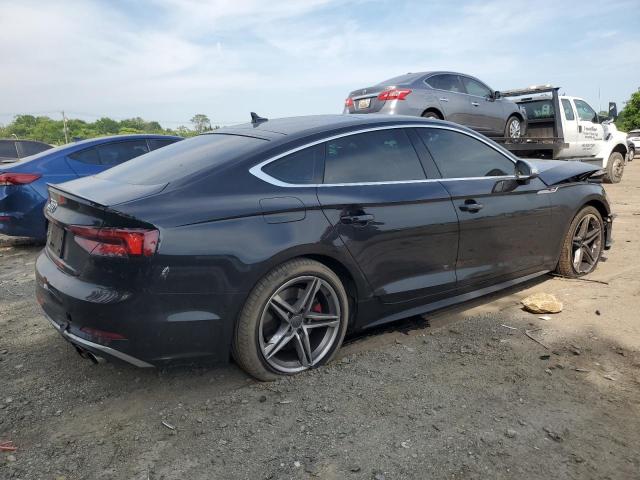 WAUB4CF58KA092521 - 2019 AUDI S5 PREMIUM PLUS შავი ფოტო 3