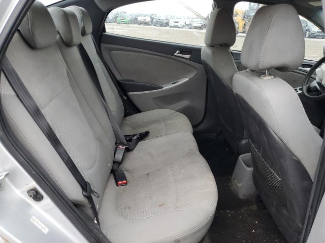 KMHCT4AE7DU435372 - 2013 HYUNDAI ACCENT GLS 银色 照片 10