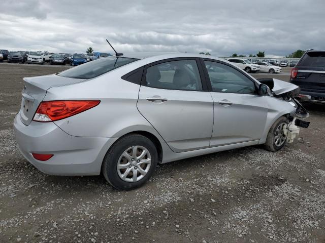 KMHCT4AE7DU435372 - 2013 HYUNDAI ACCENT GLS 银色 照片 3