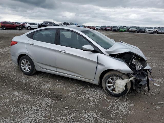 KMHCT4AE7DU435372 - 2013 HYUNDAI ACCENT GLS 银色 照片 4