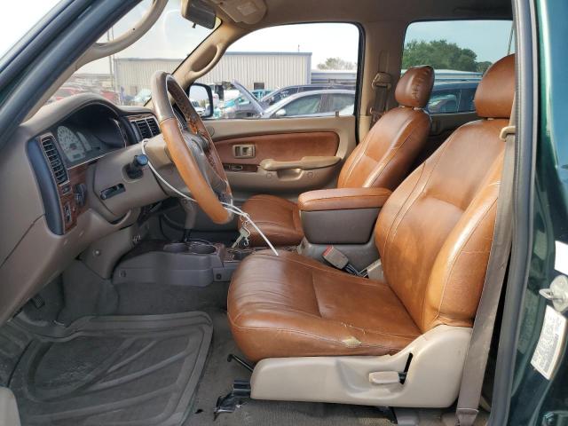 5TEGN92NX2Z119593 - 2002 TOYOTA TACOMA DOUBLE CAB PRERUNNER GREEN photo 7