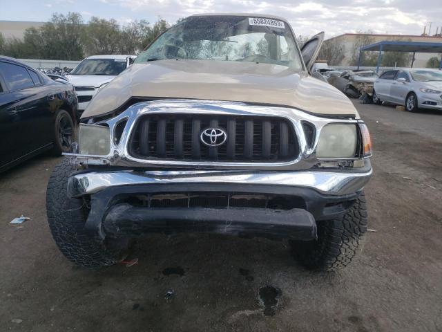5TESN92N11Z833945 - 2001 TOYOTA TACOMA XTRACAB PRERUNNER თაფლისფერი ფოტო 5