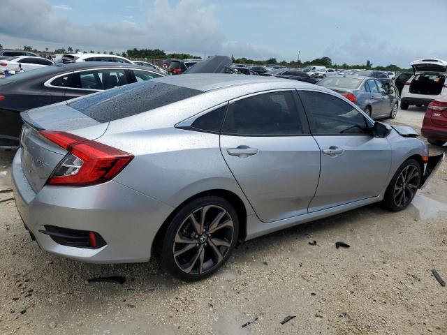 2HGFC2F89MH518363 - 2021 HONDA CIVIC SPORT 银色 照片 3
