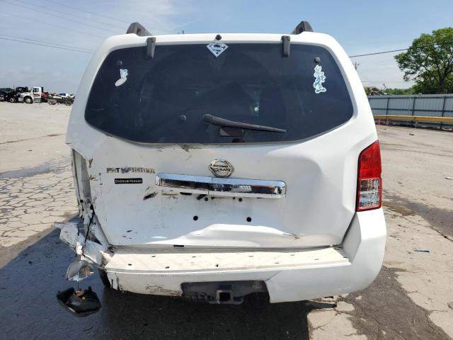 5N1AR1NN2CC632145 - 2012 NISSAN PATHFINDER S WHITE photo 6