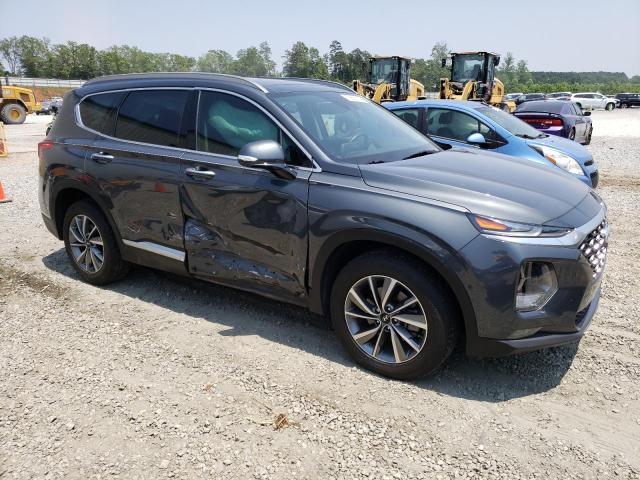 5NMS53AD8KH045266 - 2019 HYUNDAI SANTA FE LIMITED GRAY photo 4