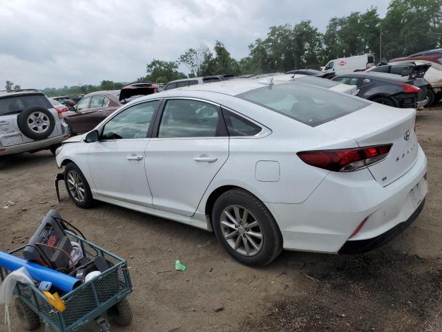 5NPE24AF5KH774082 - 2019 HYUNDAI SONATA SE WHITE photo 2