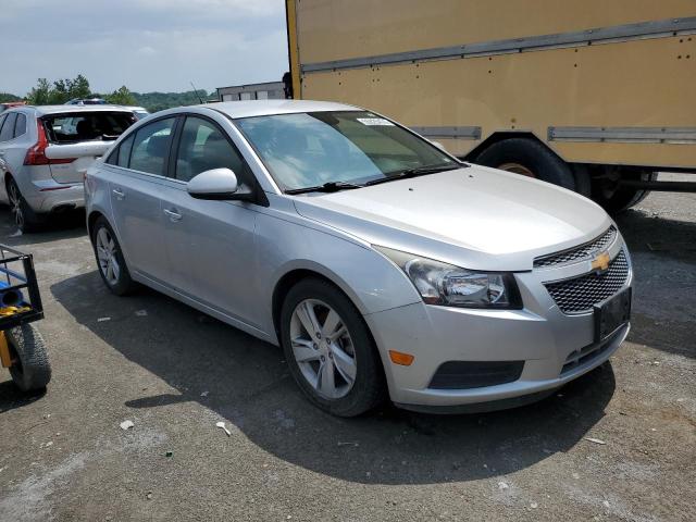 1G1P75SZXE7100780 - 2014 CHEVROLET CRUZE SILVER photo 4