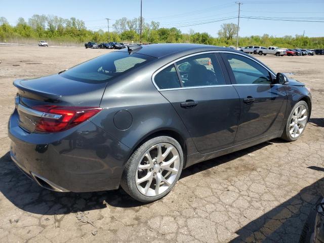 2G4GT5GX8F9162085 - 2015 BUICK REGAL GS GRAY photo 3