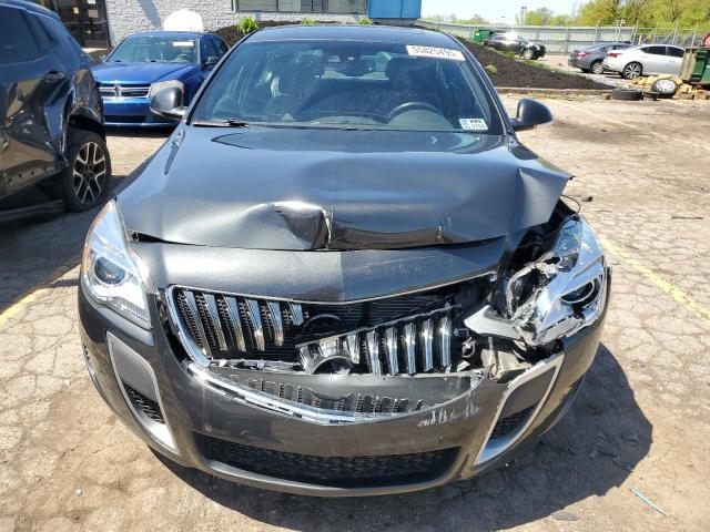 2G4GT5GX8F9162085 - 2015 BUICK REGAL GS GRAY photo 5