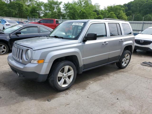 1C4NJRFB5FD417227 - 2015 JEEP PATRIOT LATITUDE SILVER photo 1