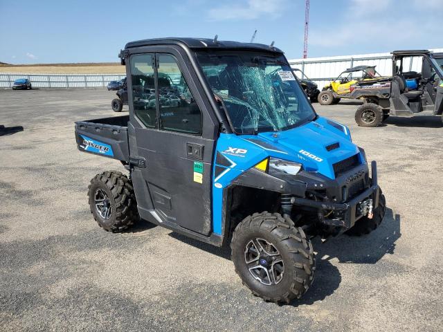 4XARTU993H7747593 - 2017 POLARIS RANGER XP 1000 EPS RANCH EDITION BLUE photo 1