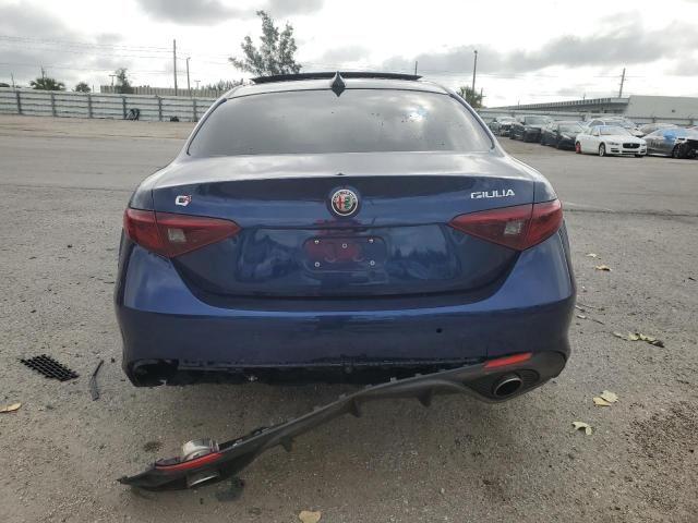 ZARFAEEN2H7560619 - 2017 ALFA ROMEO GIULIA TI Q4 BLUE photo 6