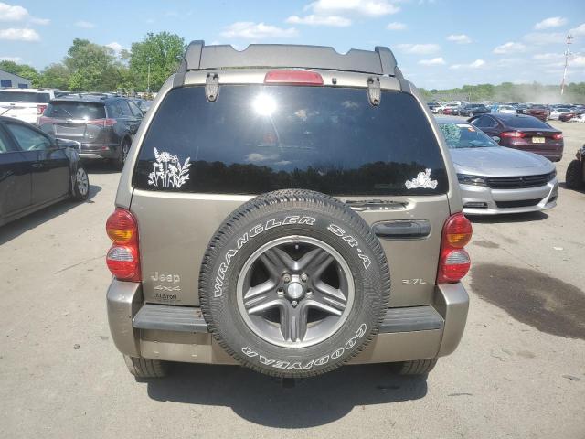 1J4GL38K53W591659 - 2003 JEEP LIBERTY RENEGADE GOLD photo 6