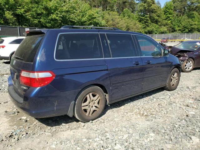 5FNRL387X5B022940 - 2005 HONDA ODYSSEY EXL BLUE photo 3