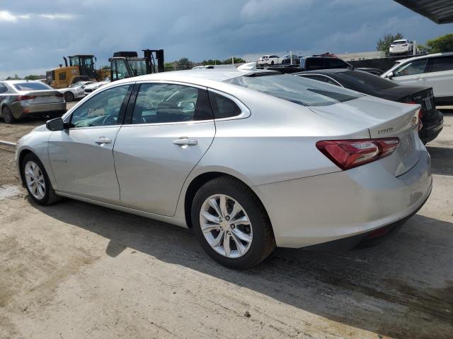 1G1ZD5ST9NF118853 - 2022 CHEVROLET MALIBU LT SILVER photo 2