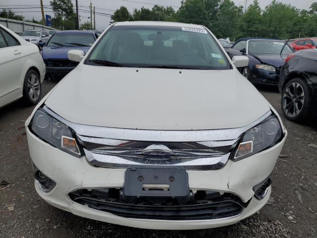 3FAHP0JA6AR292363 - 2010 FORD FUSION SEL WHITE photo 5