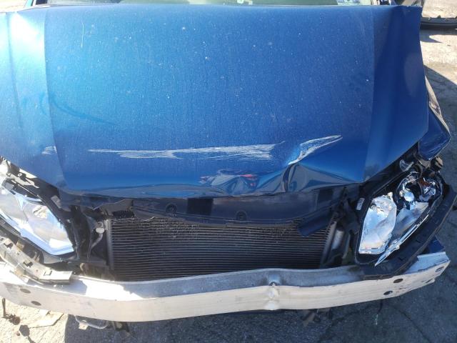 2HGFB2F99EH527948 - 2014 HONDA CIVIC EXL ლურჯი ფოტო 11