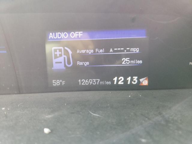 2HGFB2F99EH527948 - 2014 HONDA CIVIC EXL ლურჯი ფოტო 9