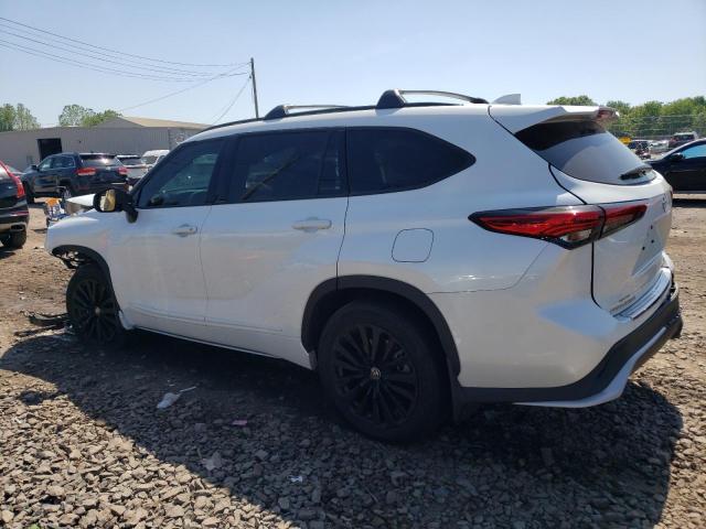 5TDKDRBH8PS014398 - 2023 TOYOTA HIGHLANDER L WHITE photo 2