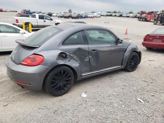 3VWVT7ATXDM677636 - 2013 VOLKSWAGEN BEETLE TURBO GRAY photo 3