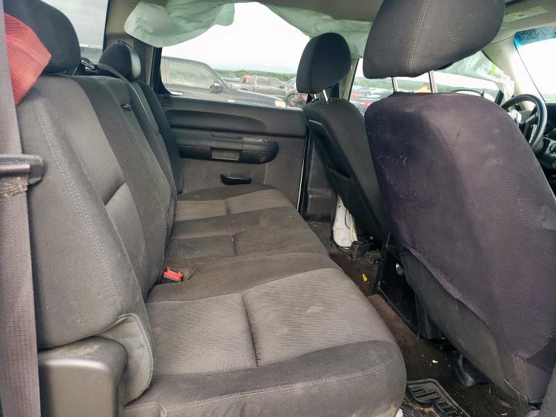 3GCPCSE08DG376344 - 2013 CHEVROLET SILVERADO C1500 LT WHITE photo 10