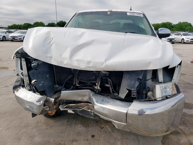 3GCPCSE08DG376344 - 2013 CHEVROLET SILVERADO C1500 LT WHITE photo 5