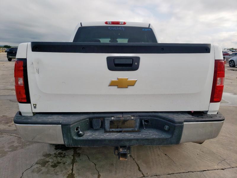 3GCPCSE08DG376344 - 2013 CHEVROLET SILVERADO C1500 LT WHITE photo 6