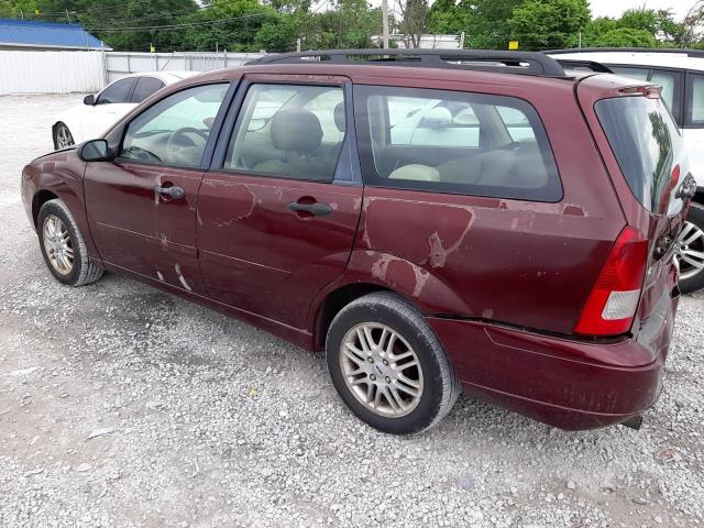 1FAHP36NX7W148270 - 2007 FORD FOCUS ZXW BURGUNDY photo 2