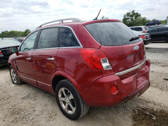 3GNAL3EK6DS588502 - 2013 CHEVROLET CAPTIVA LT RED photo 2