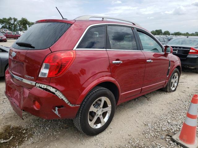 3GNAL3EK6DS588502 - 2013 CHEVROLET CAPTIVA LT RED photo 3