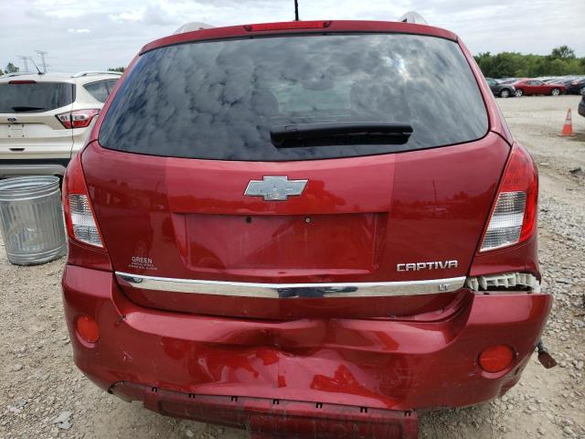 3GNAL3EK6DS588502 - 2013 CHEVROLET CAPTIVA LT RED photo 6