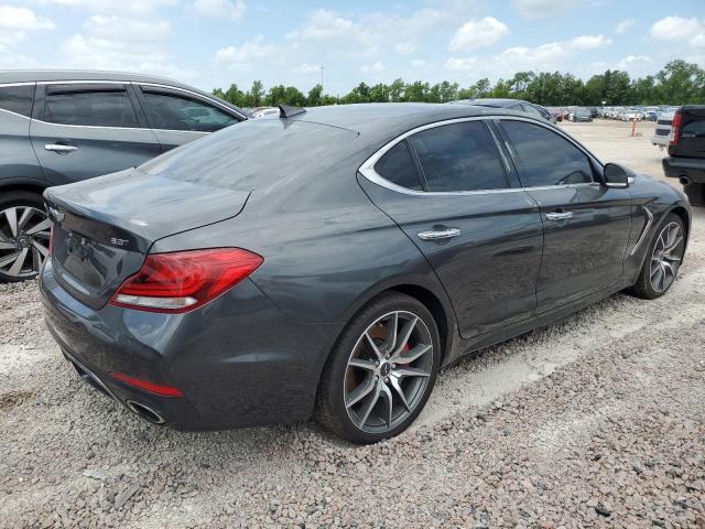 KMTG74LE0MU066301 - 2021 GENESIS G70 GRAY photo 3