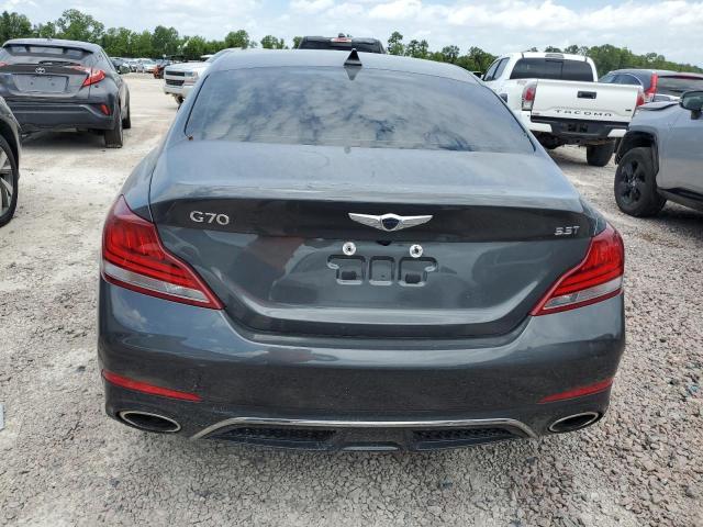 KMTG74LE0MU066301 - 2021 GENESIS G70 GRAY photo 6