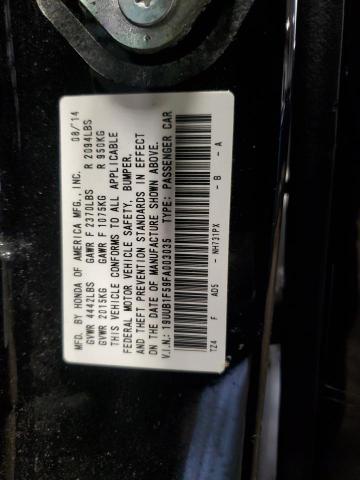19UUB1F59FA003035 - 2015 ACURA TLX TECH BLACK photo 12