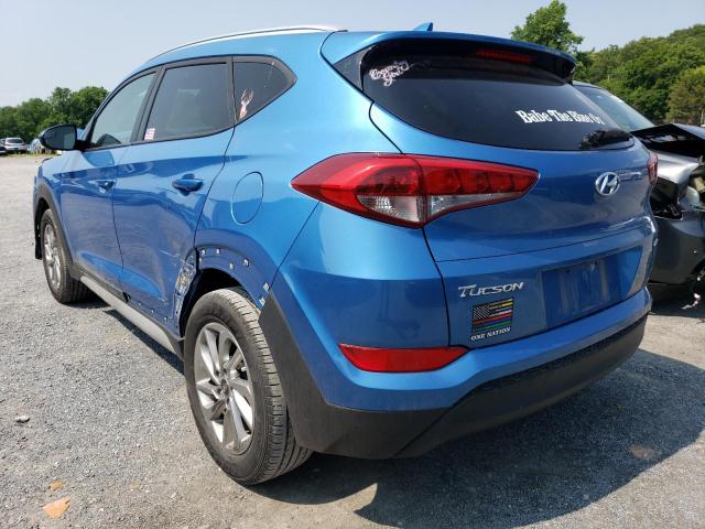 KM8J3CA40JU659510 - 2018 HYUNDAI TUCSON LIM SEL BLUE photo 2