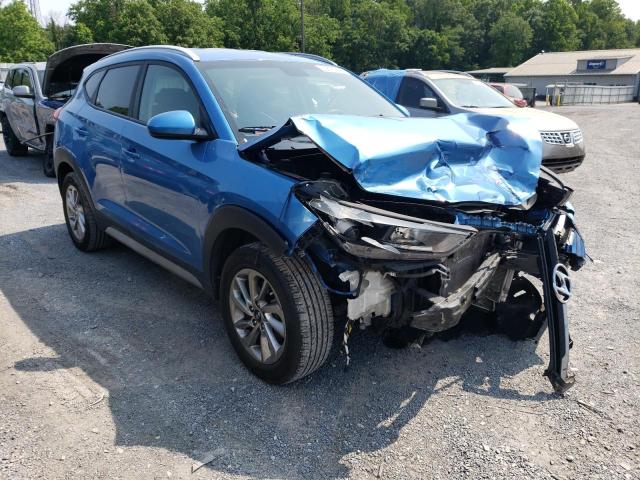 KM8J3CA40JU659510 - 2018 HYUNDAI TUCSON LIM SEL BLUE photo 4