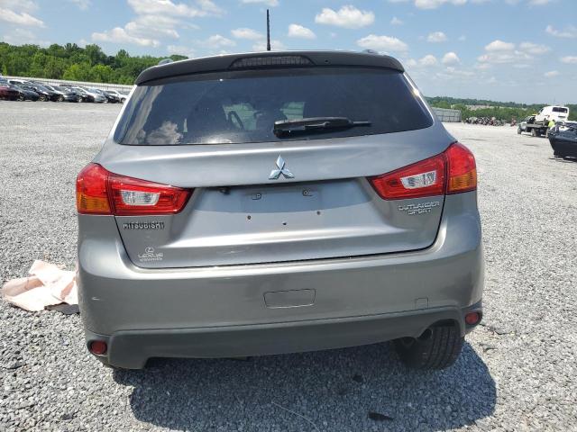 4A4AP4AU8DE012794 - 2013 MITSUBISHI OUTLANDER SE SILVER photo 6