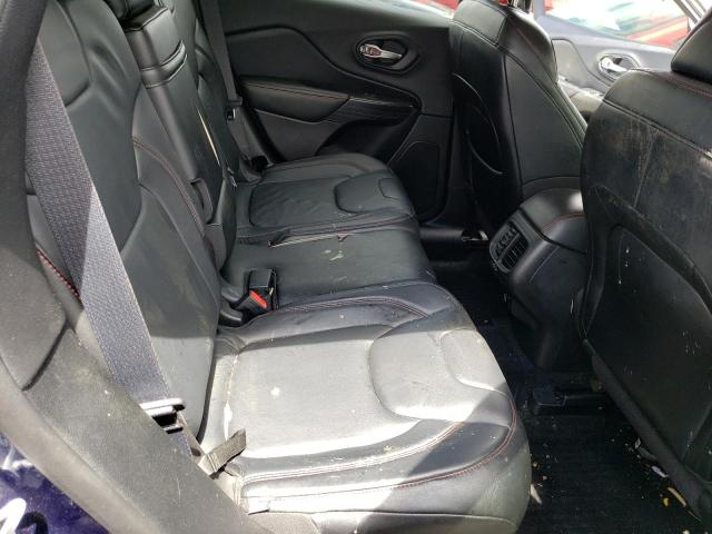 1C4PJMBB0EW161387 - 2014 JEEP CHEROKEE TRAILHAWK BLUE photo 11