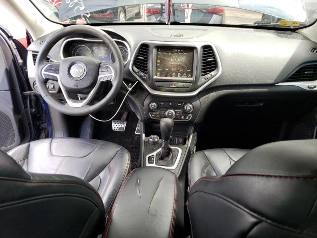 1C4PJMBB0EW161387 - 2014 JEEP CHEROKEE TRAILHAWK BLUE photo 8