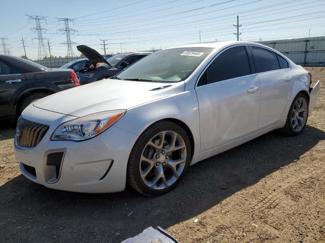 2G4GU5GX1H9139828 - 2017 BUICK REGAL GS WHITE photo 1