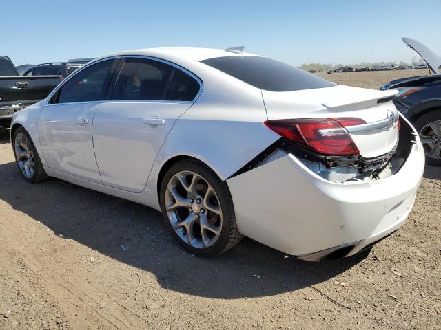 2G4GU5GX1H9139828 - 2017 BUICK REGAL GS WHITE photo 2