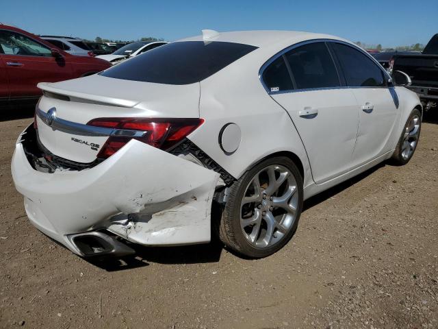 2G4GU5GX1H9139828 - 2017 BUICK REGAL GS WHITE photo 3